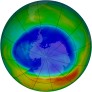 Antarctic Ozone 2007-08-27
